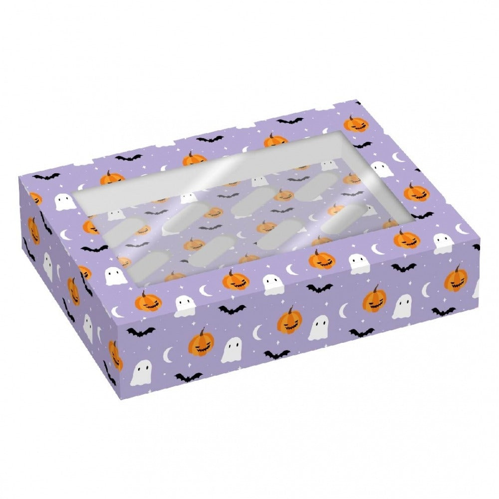 Fright Night Halloween Cupcake Box - Pack Of 2