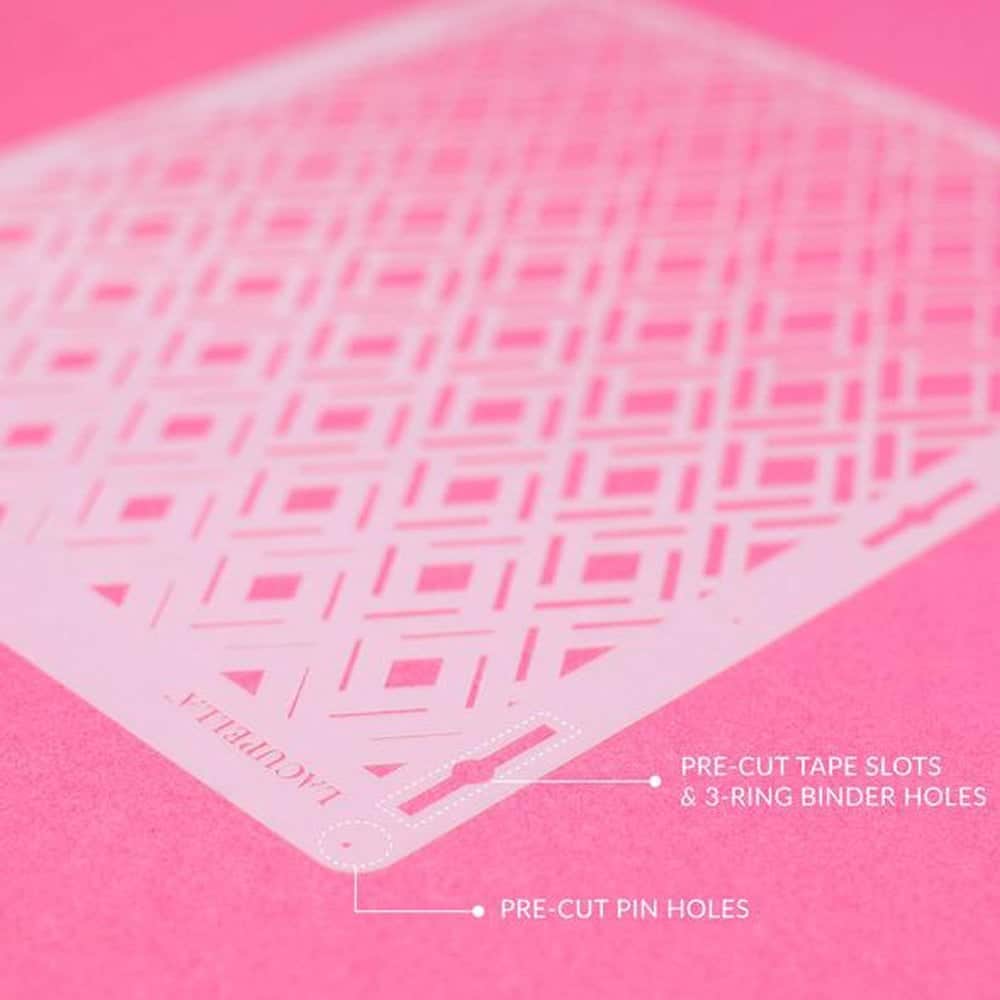 Lacupella Seamless Pattern Cake Stencil - DILAN