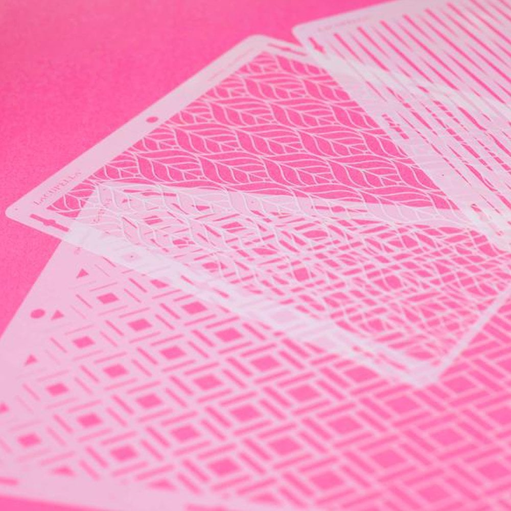 Lacupella Seamless Pattern Cake Stencil - DILAN