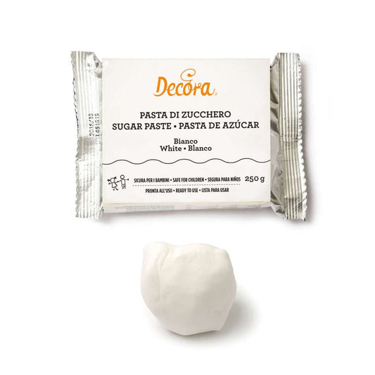 Decora Sugar paste - White 250g