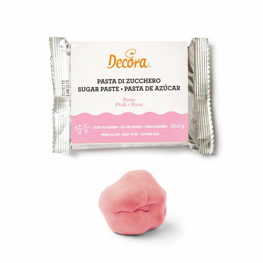 Decora Sugar paste - Pink 250g