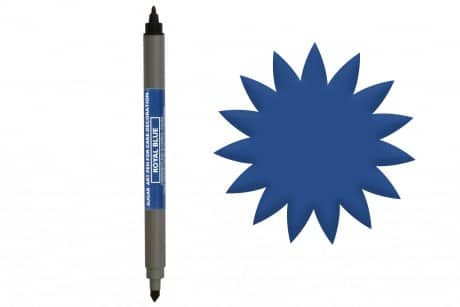 SUGAR ART DOUBLE ENDED PEN - ROYAL BLUE