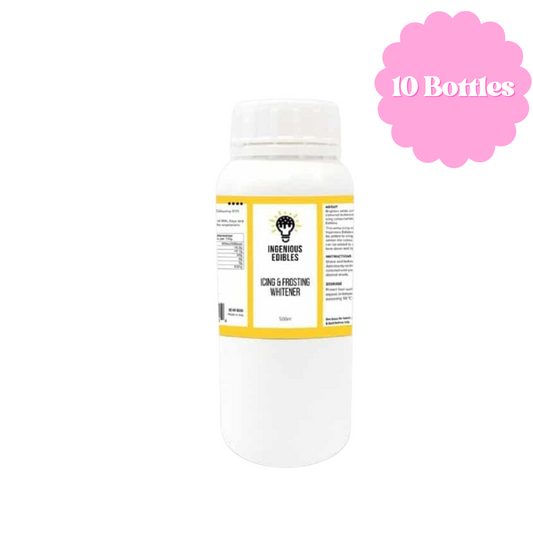 BULK Ingenious Edibles-Icing & Frosting Whitener 500ml