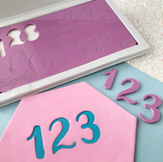 Sweet Stamp - ELEGANT NUMBERS (Large)