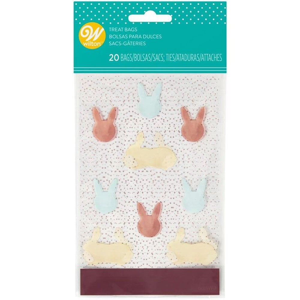 Wilton-Easter Bunnies Mini Treat Bags Pack Of 20