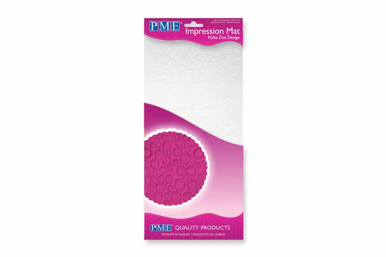 PME: Polka Dot Impression Mat