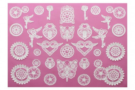 Cake Lace: Steampunk (Cake Lace Mat)