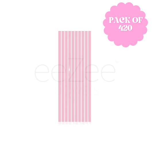 BULK 12" Pink Square Dowels - Pack of 420