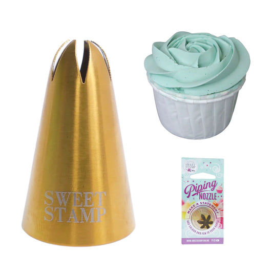 Sweet Stamp Piping Nozzle - Closed Star