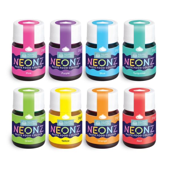 Squires Kitchen - NEONZ Paste Colours