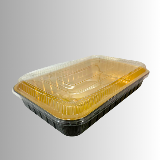 ECLIPSE - Large Foil Containers & Clear Lids