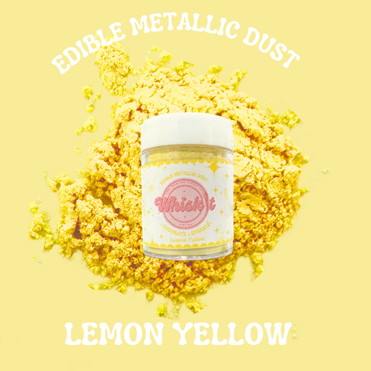 WHISK IT - Lemon Yellow Metallic Lustre 10g