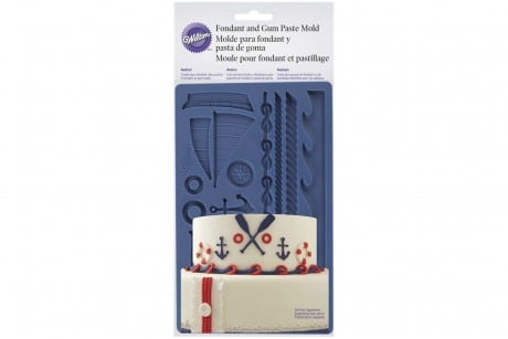 Wilton : Fondant and Gum Paste Mould - Nautical