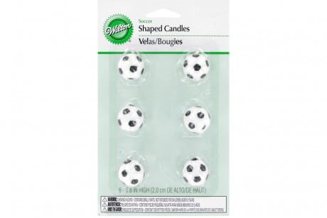 Wilton : Soccer Ball Candles