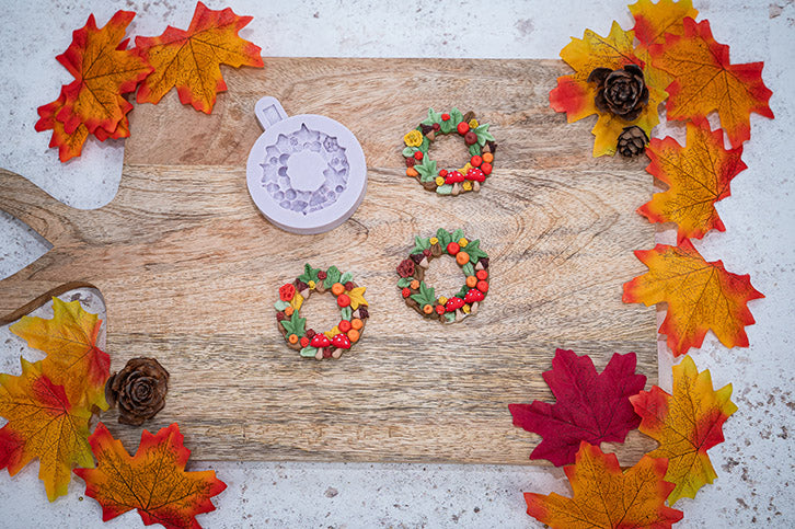 Autumn Wreath Silicone Mould