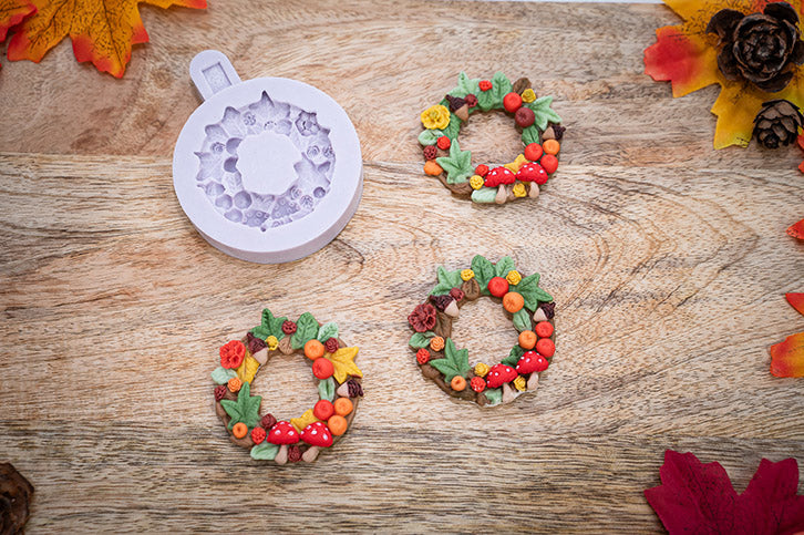 Autumn Wreath Silicone Mould