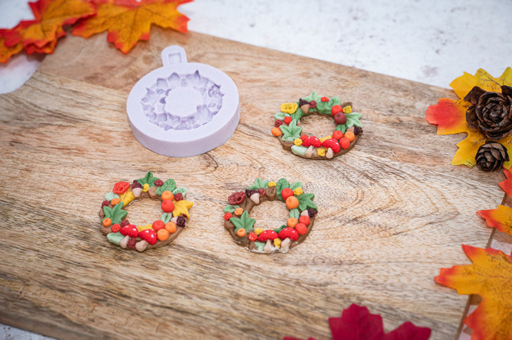 Autumn Wreath Silicone Mould