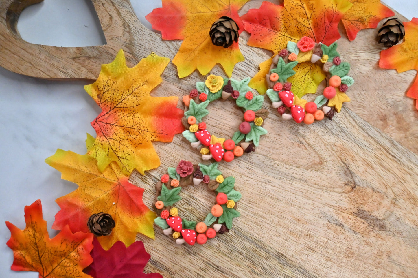 Autumn Wreath Silicone Mould