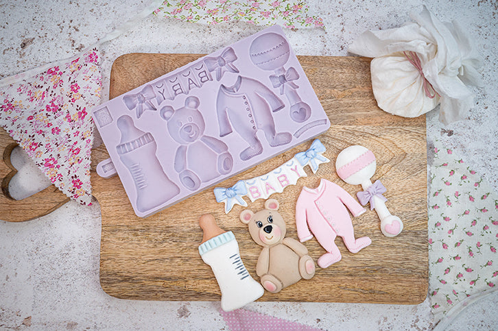 Baby Cookie Silicone Mould