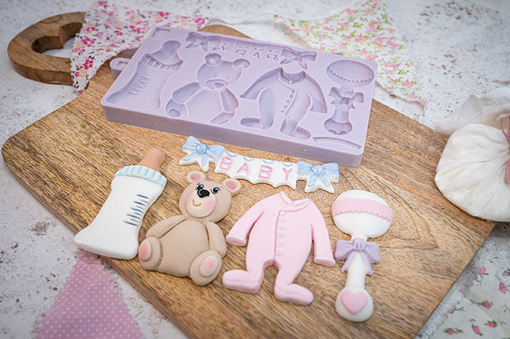 Baby Cookie Silicone Mould