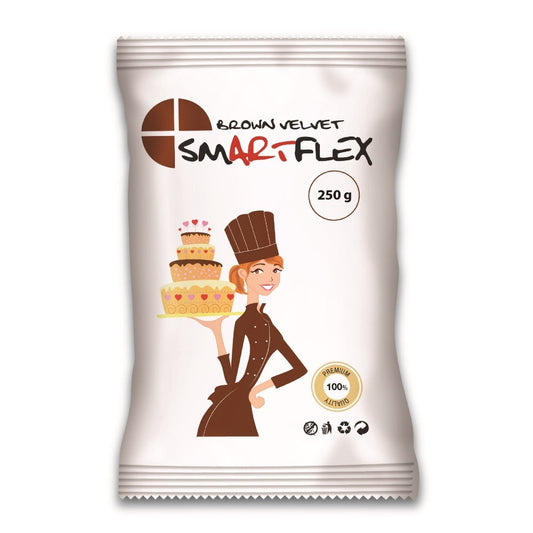 SMARTFLEX - Brown Velvet Sugarpaste