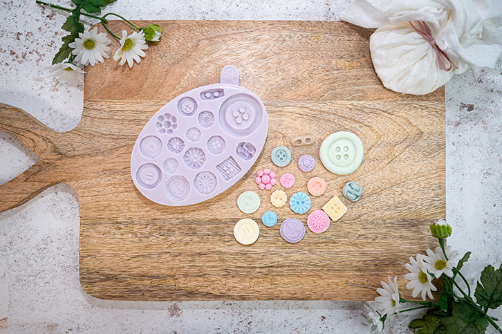 Buttons Silicone Mould