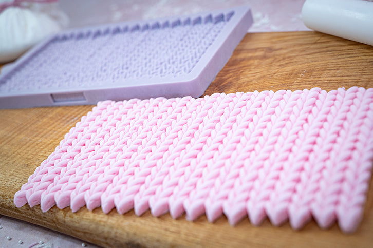 Chunky Knit Silicone Mould