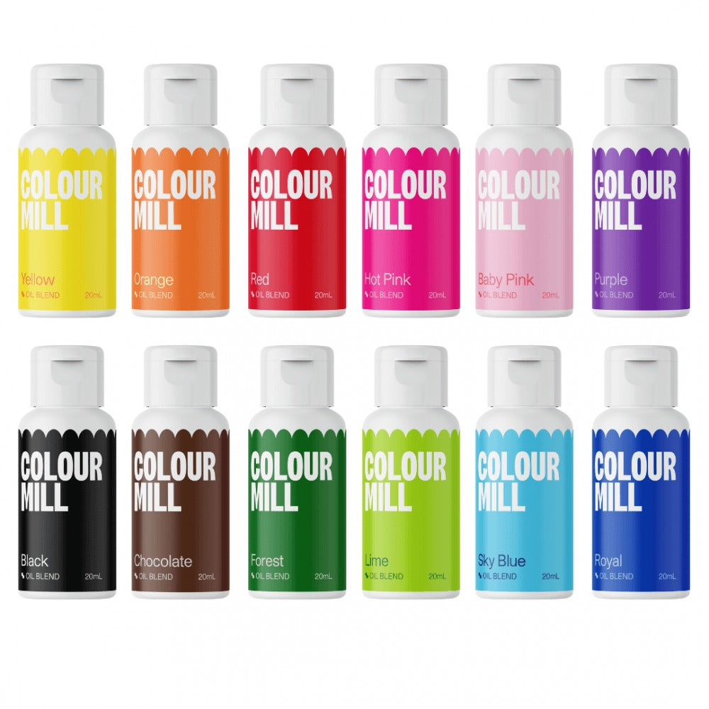 COLOUR MILL Kickstarter Colours - Gift Set of 12 Oil Based Colouring