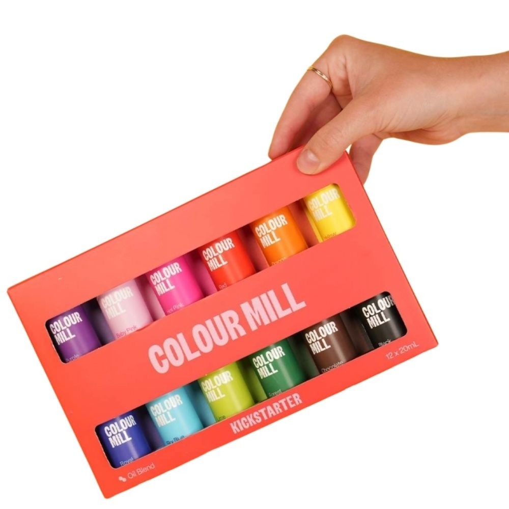 COLOUR MILL Kickstarter Colours - Gift Set of 12 Oil Based Colouring