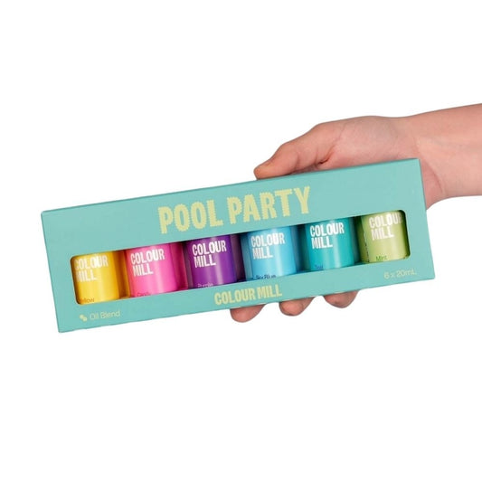 COLOUR MILL Pool Party - Gift Set of 6 Oil Based Colouring