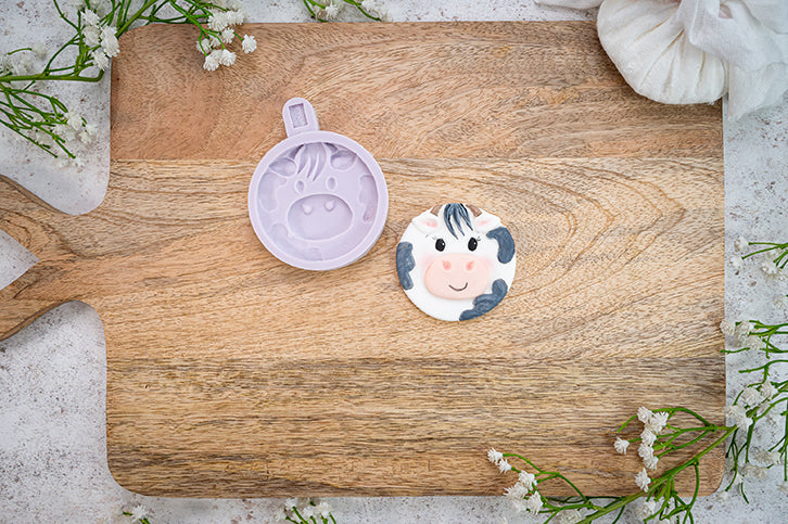 Cow - Farm Faces Silicone Mould