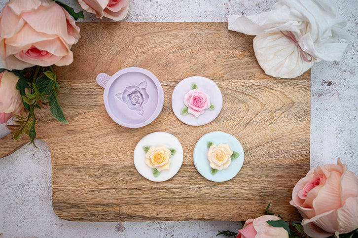 Cupcake Top - Rose Silicone Mould