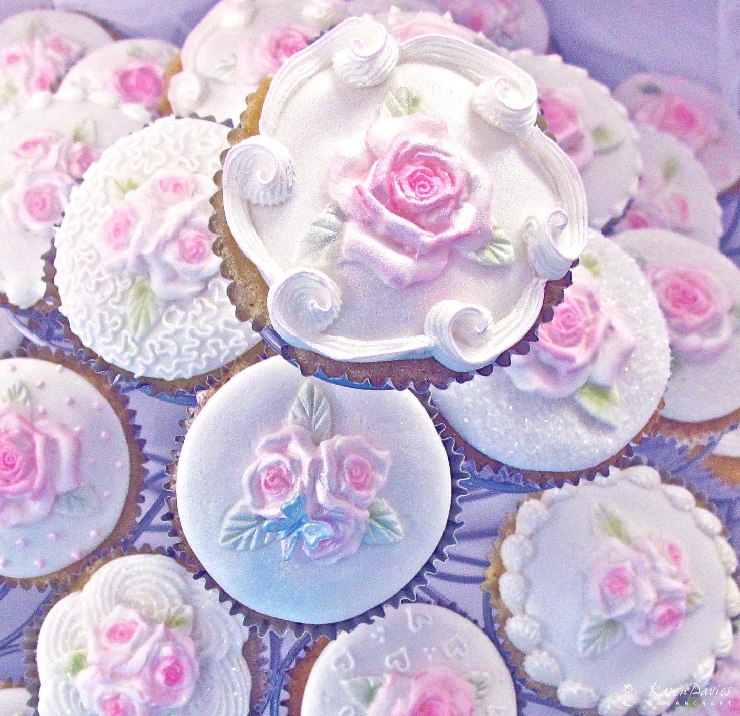 Cupcake Top - Rose Silicone Mould