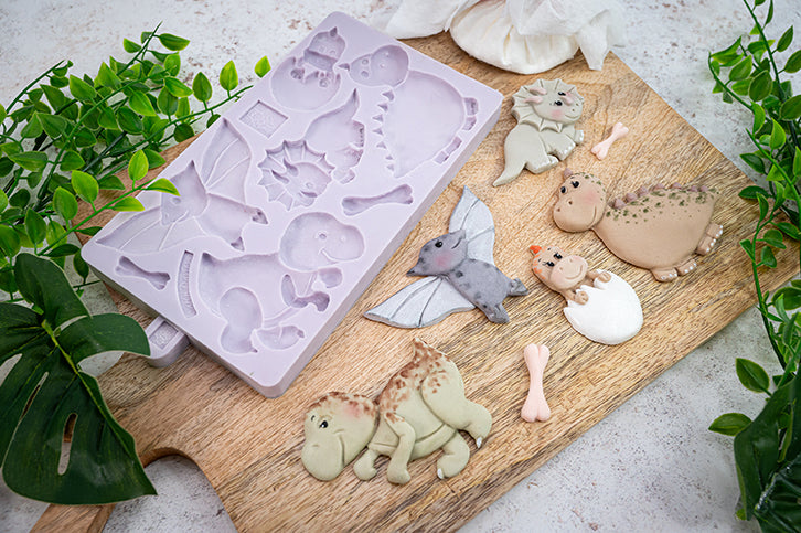 Dinosaur Cookie Silicone Mould