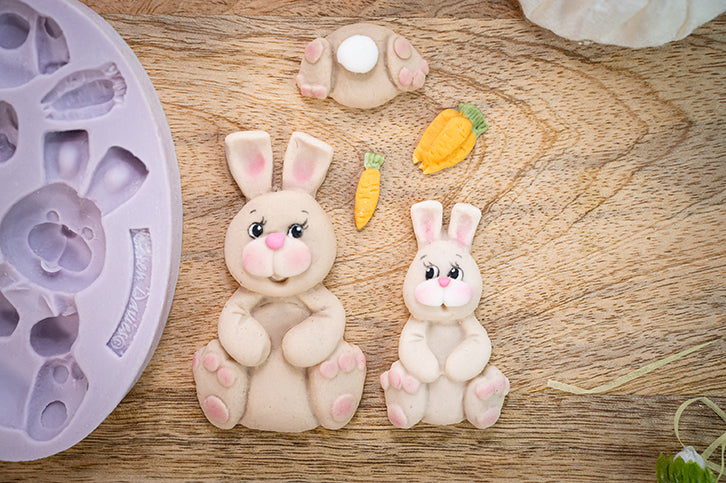 Easter Bunny Silicone Mould