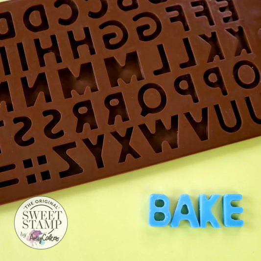 Sweet Stamp - Cake Popsicle Chocolate Lettering Mould