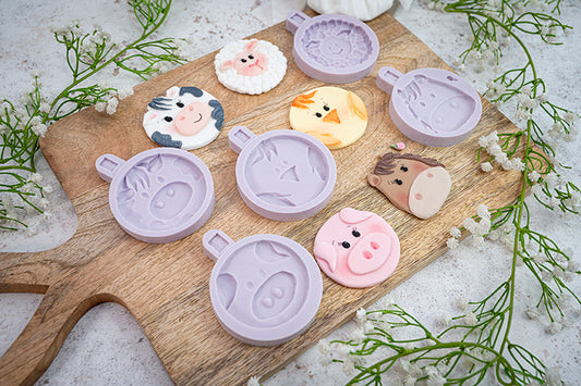 Farm Animals Silicone Mould