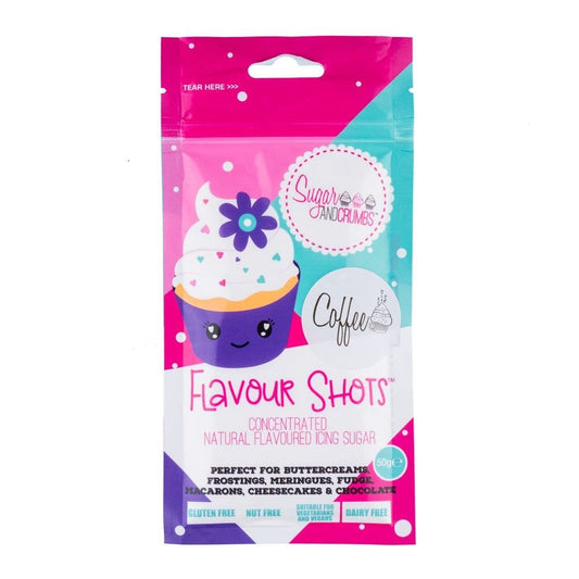 Coffee - Flavour Shots - Concentrated Icing Sugar 50g