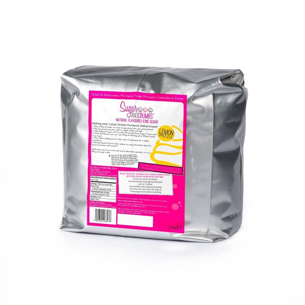 Lemon Drizzle - Flavoured Icing Sugar 2.5kg