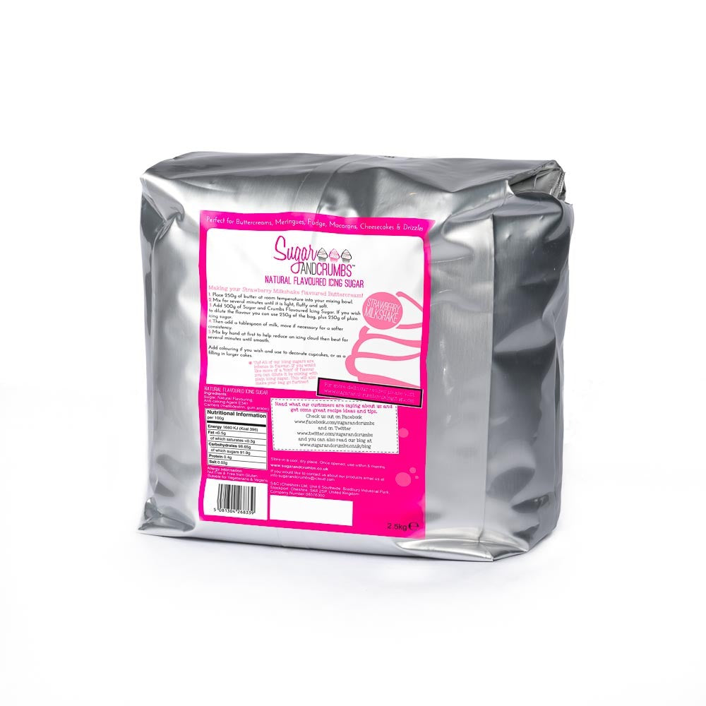 Strawberry Milkshake - Flavoured Icing Sugar 2.5kg