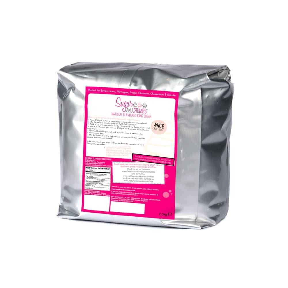 White Chocolate - Flavoured Icing Sugar 2.5kg