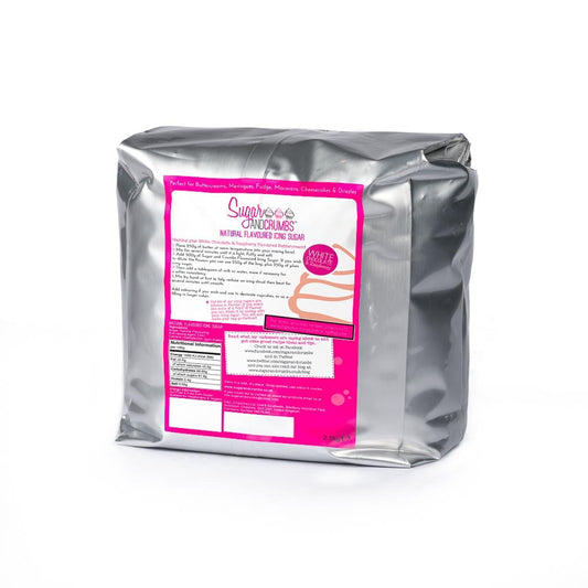 White Chocolate & Raspberry - Flavoured Icing Sugar 2.5kg