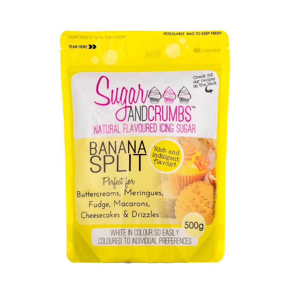 Banana Split - Flavoured Icing Sugar 500g