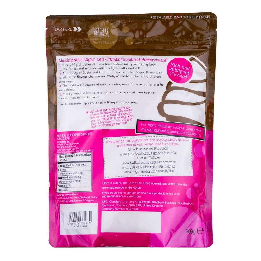 Blackforest - Flavoured Icing Sugar 500g