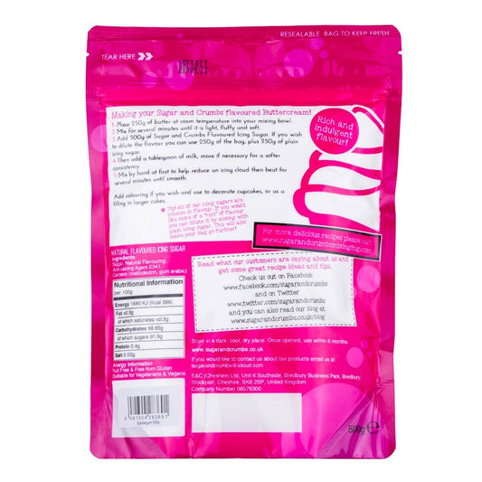 Bubblegum - Flavoured Icing Sugar 500g