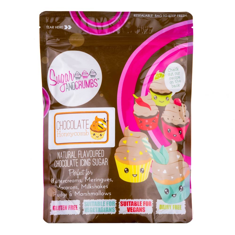 Chocolate Honeycomb - Flavoured Icing Sugar 500g