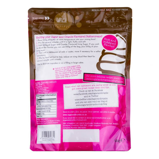 Chocolate Honeycomb - Flavoured Icing Sugar 500g