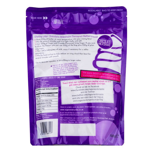 Chocolate Milkshake - Flavoured Icing Sugar 500g