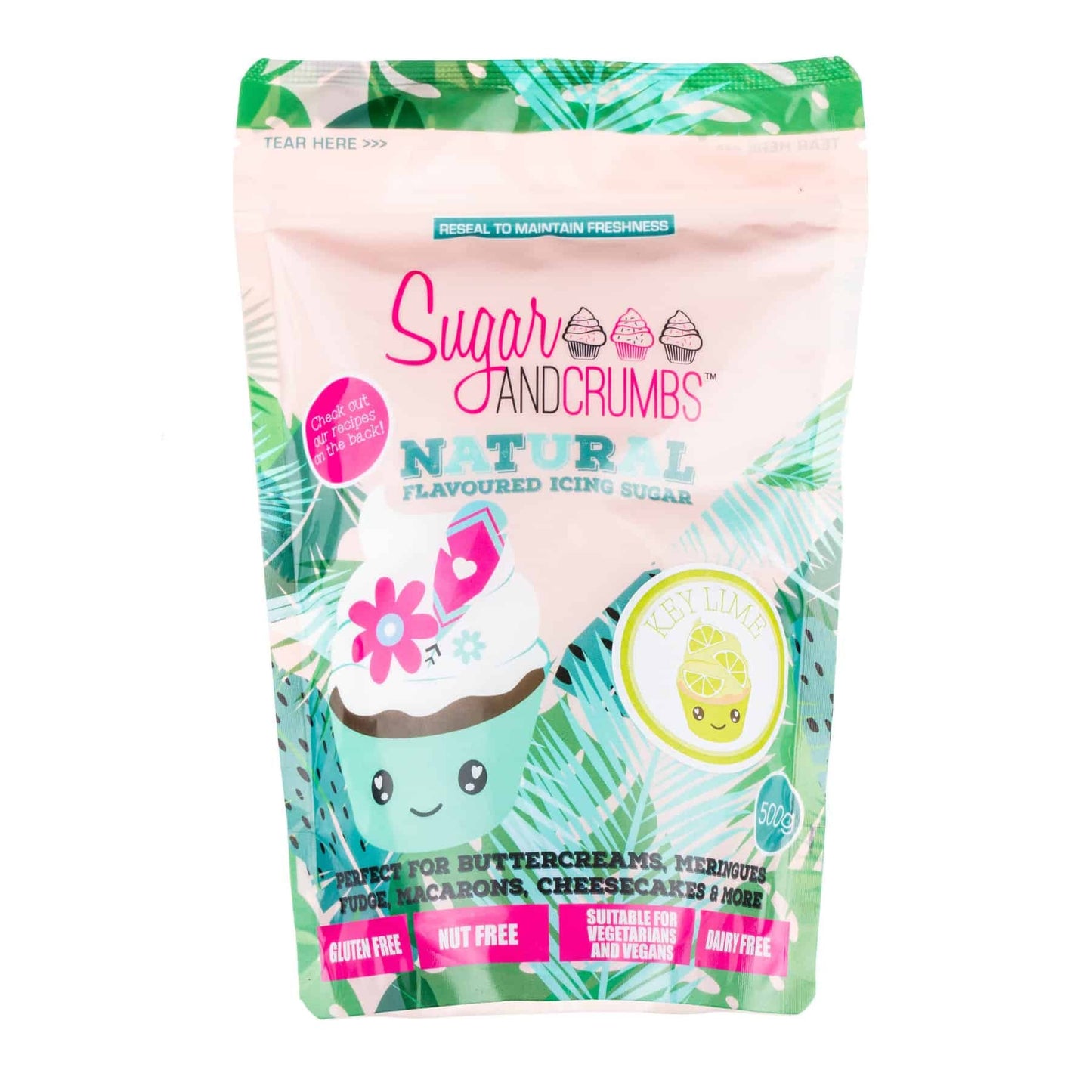 Key Lime - Flavoured Icing Sugar 500g