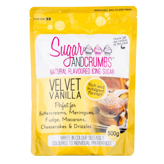 Velvet Vanilla - Flavoured Icing Sugar 500g